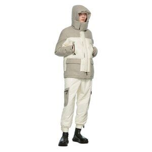 Giorgio Armani White Neve Technical Cargo Pants Size 46